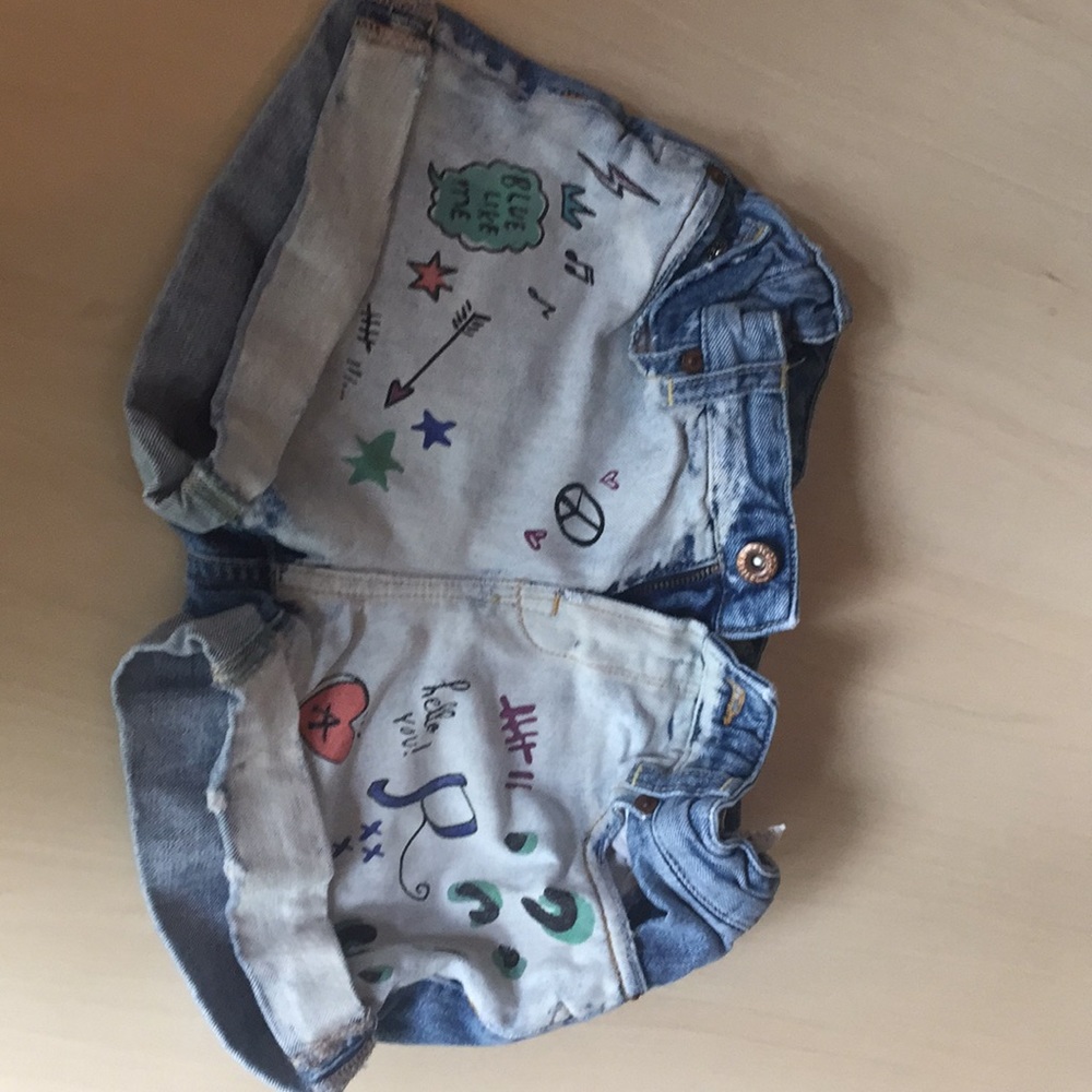 jean shorts